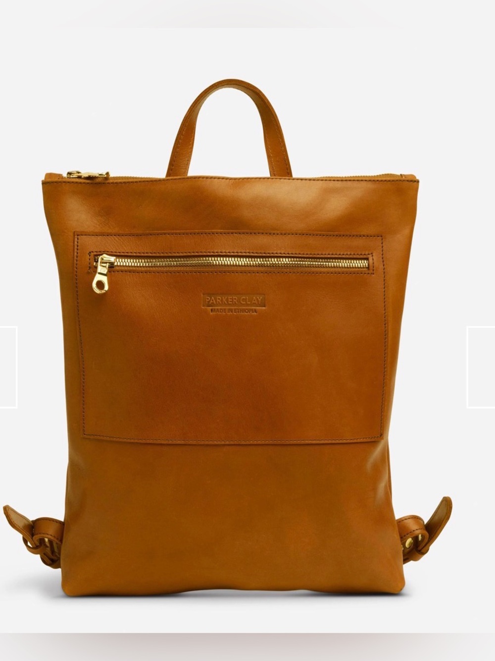 Parker Clay Miramar Leather Backpack